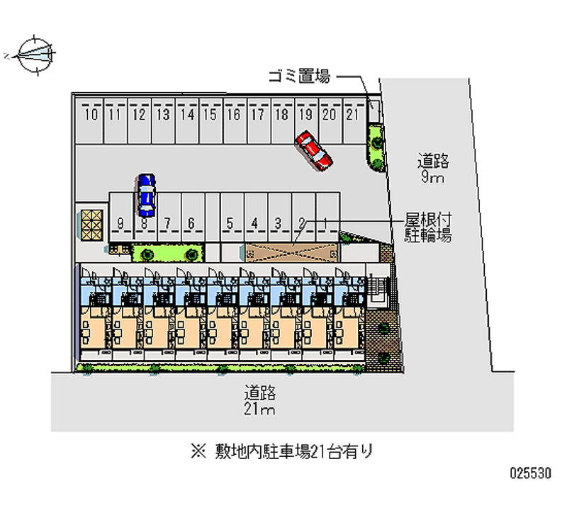 25530 Monthly parking lot