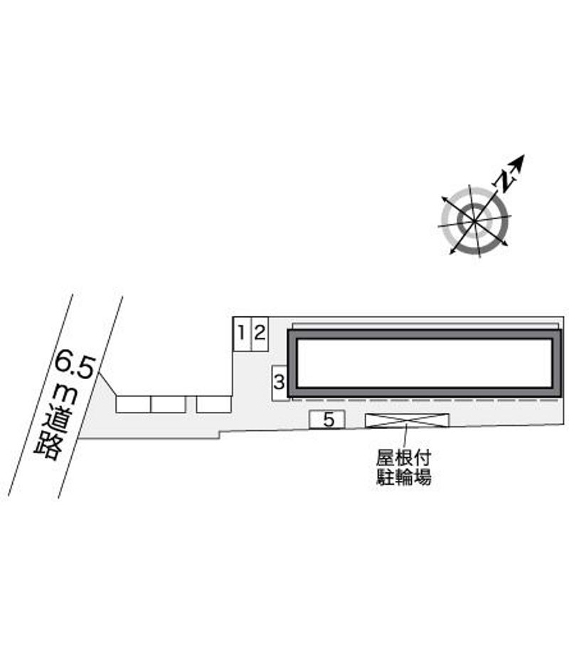 レオパレスバンブーヒル 配置図