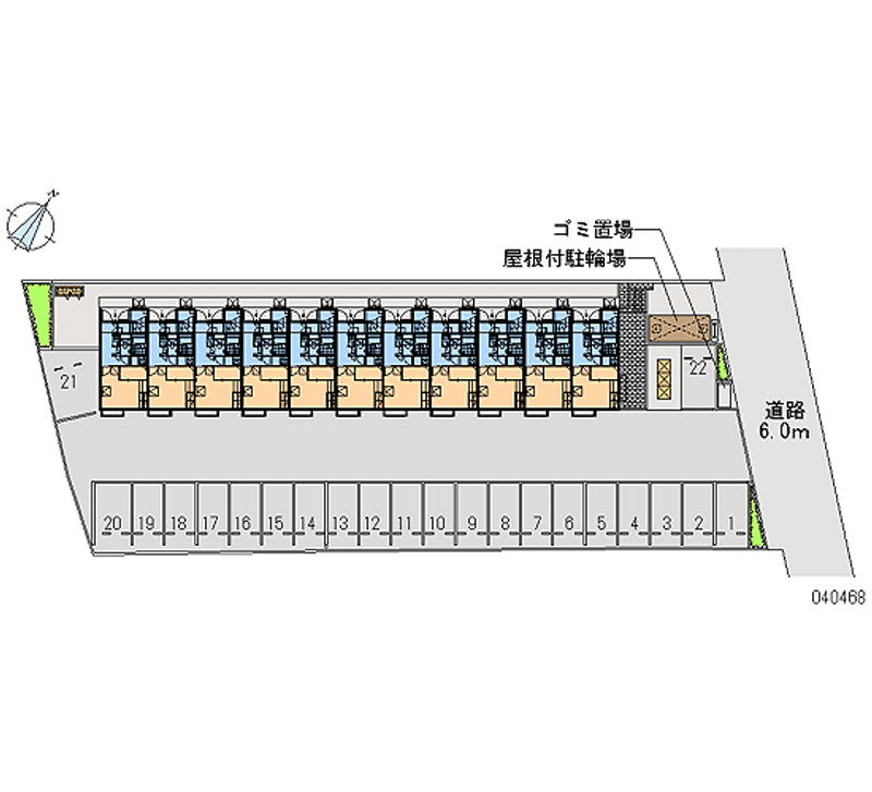 40468 Monthly parking lot