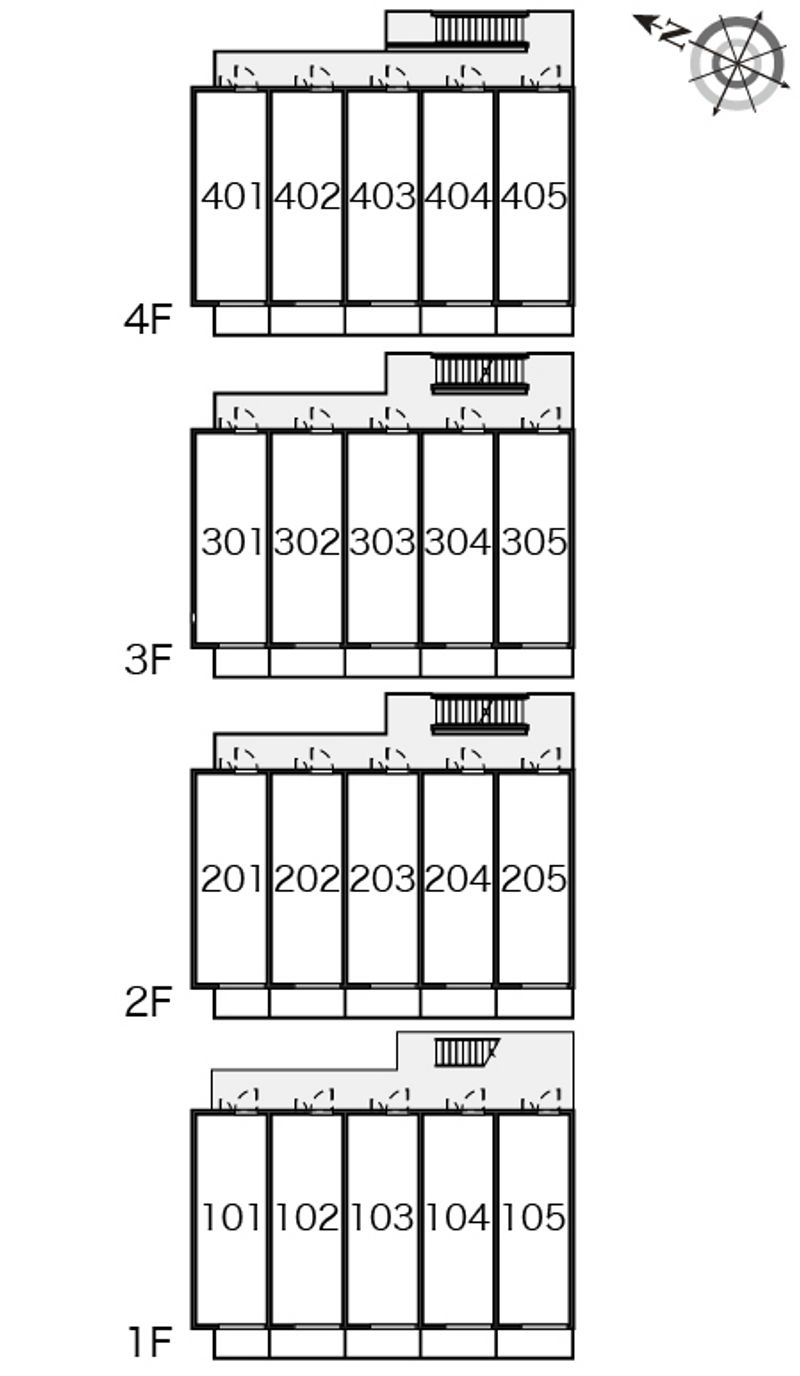 レオネクストＴ　ヴィルヌーブⅤ 間取配置図