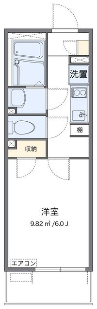 レオネクスト白羽根 間取り図