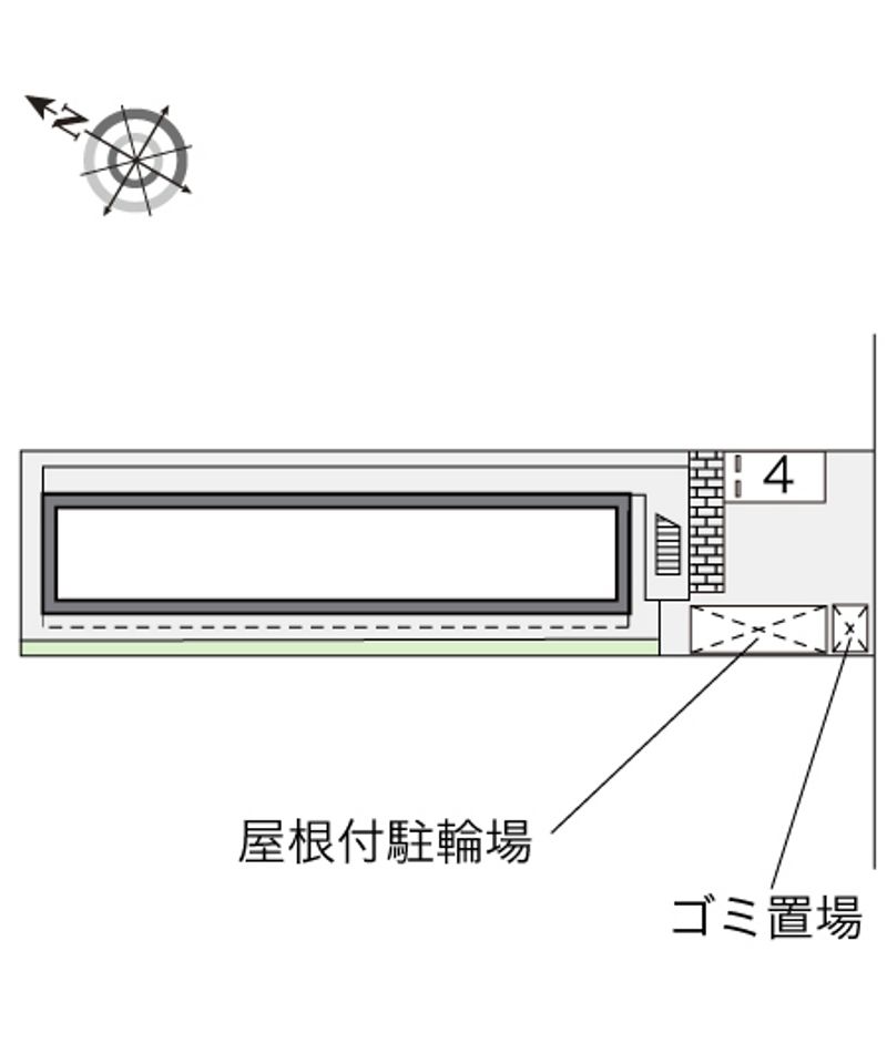 レオパレスドミールＴ・Ｍ・ 配置図