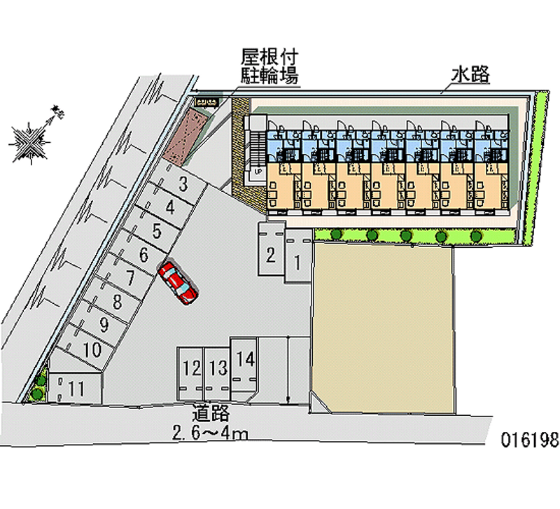 16198 Monthly parking lot