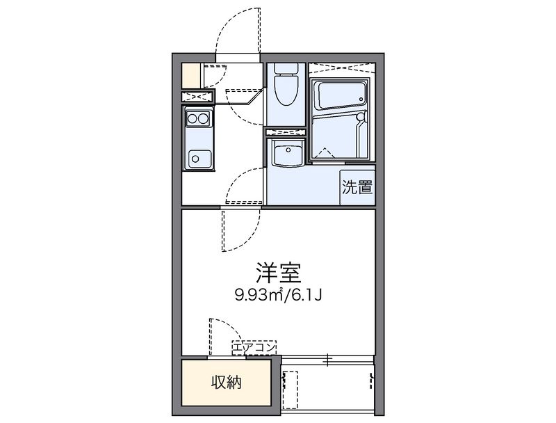 レオネクストコヅチⅤ 間取図