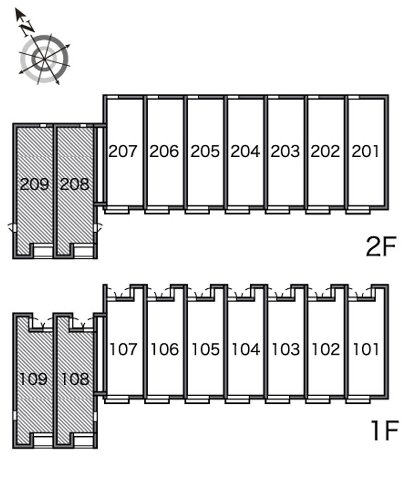 LEONEXT Mizuho III 평면 배치도