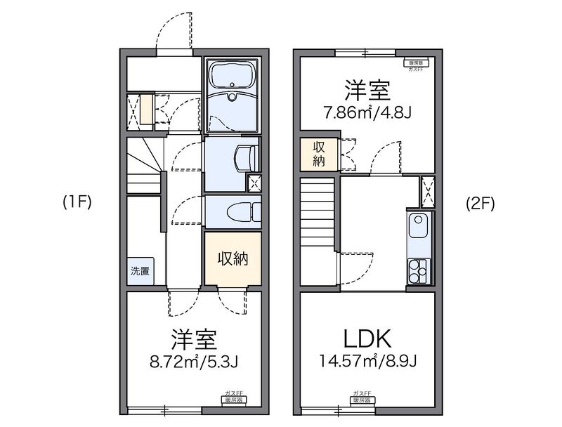 レオネクストラファミーユ 間取図