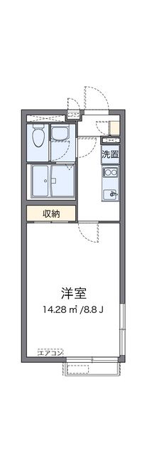 クレイノＧｒａｎ　Ｓｅｅｄ 間取り図