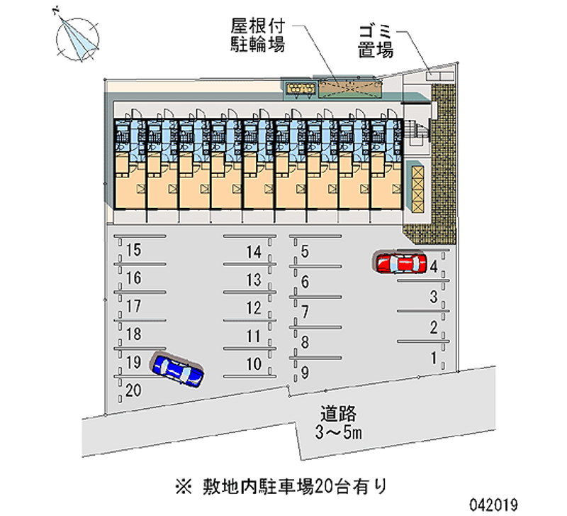 42019月租停車場