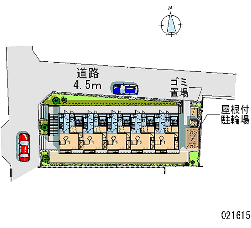 レオパレスイーリス 区画図
