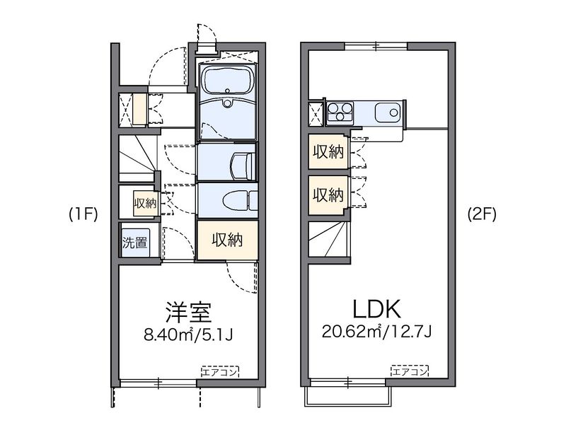 レオネクストエレガン 間取図