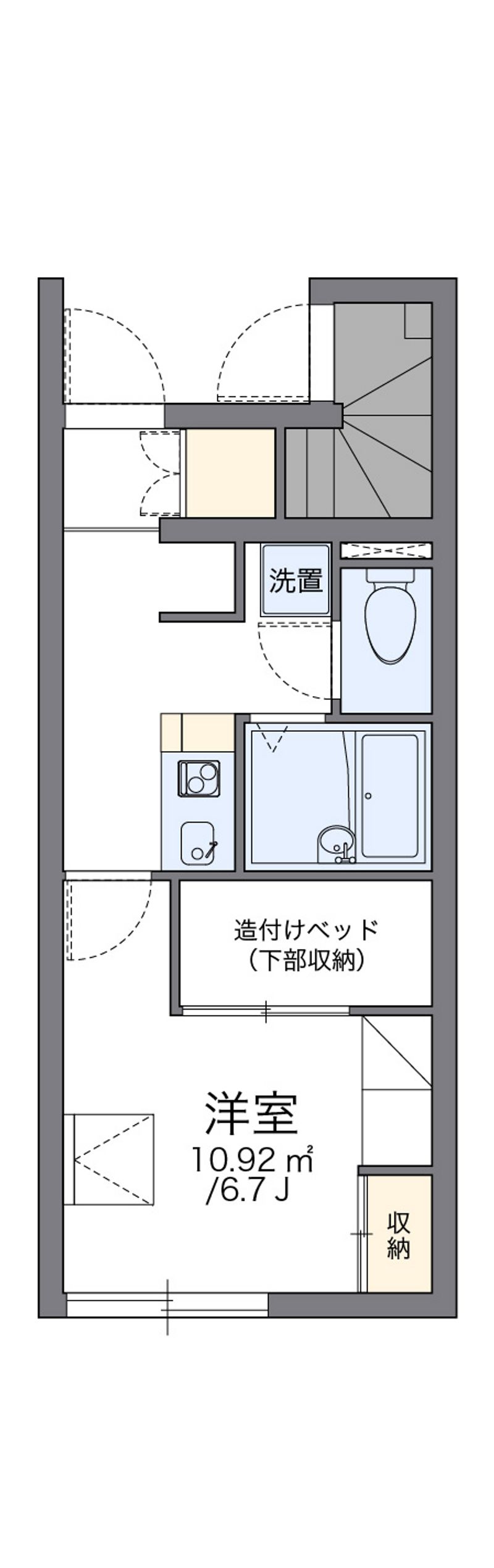 leopalace Kotena Kami Arai Floor plan