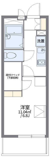 レオパレスメイローズ 間取り図