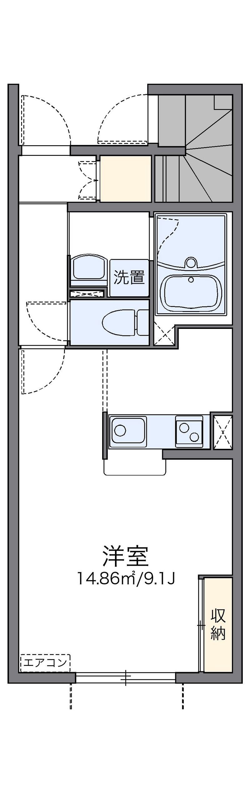 レオネクストリジェール 間取図
