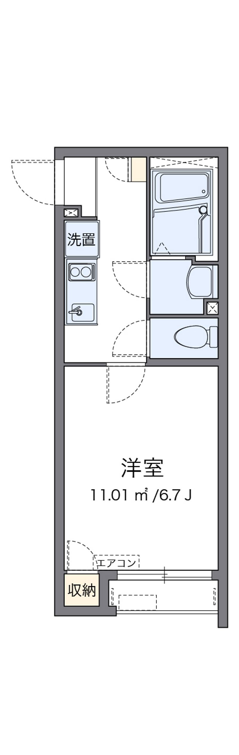 クレイノアウトゥンノ 間取り