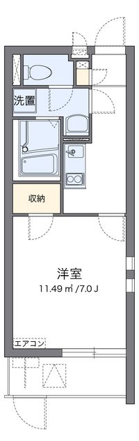 クレイノ桜 間取り図