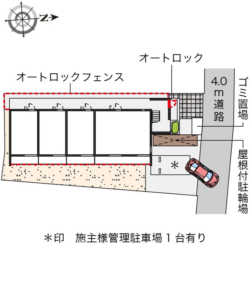 クレイノ石原橋 配置図
