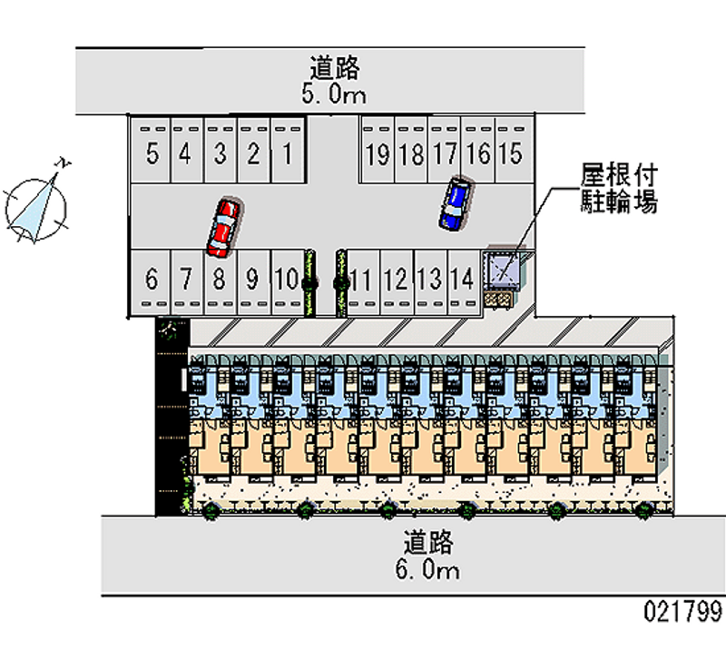 21799月租停車場