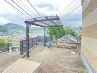 レオパレスドムール上小島 バルコニー