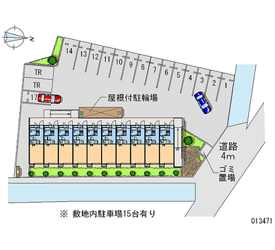 13471月租停车场