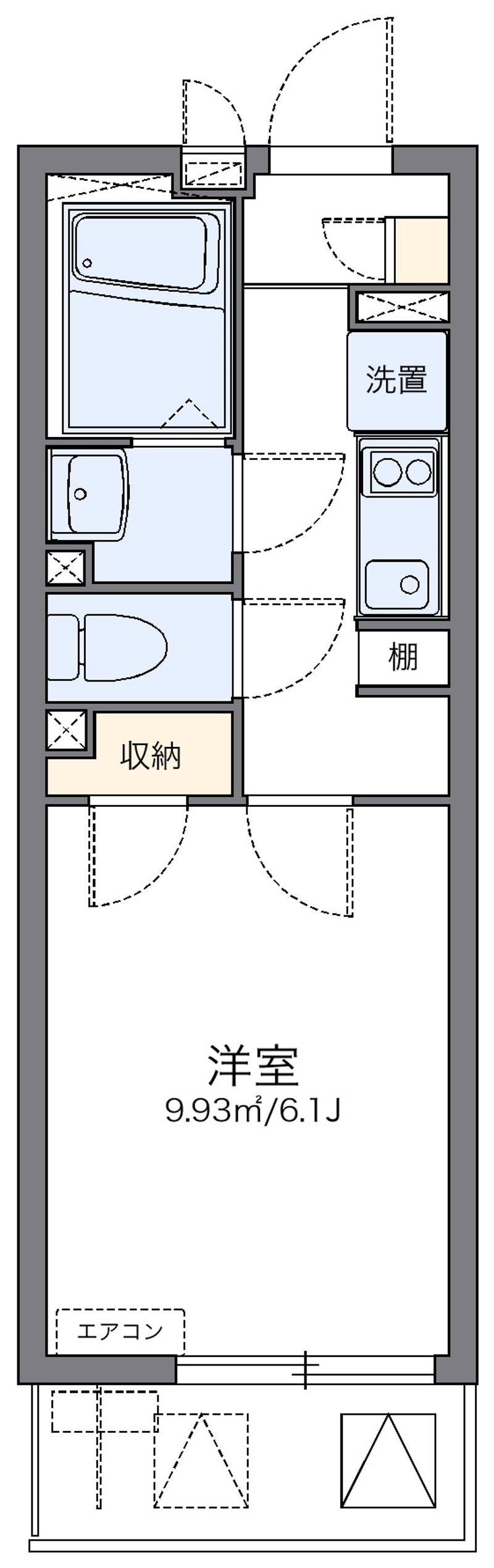 レオネクストユーポート　大宮 間取図