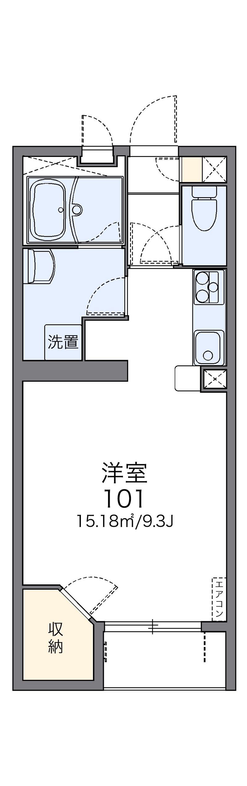 レオネクストレガロ 間取図