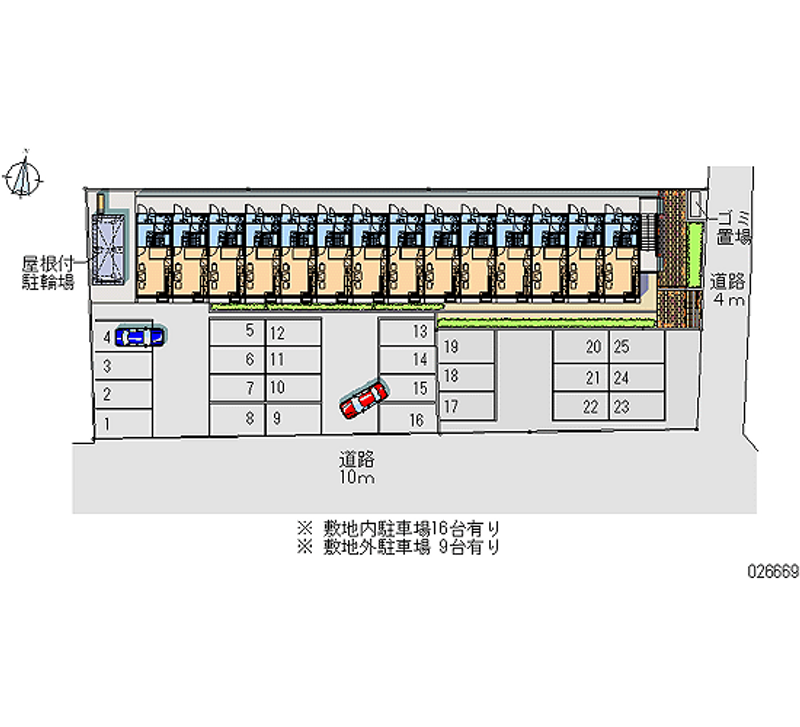 26669 bãi đậu xe hàng tháng