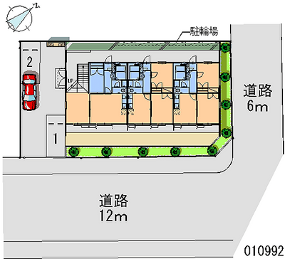 10992 Monthly parking lot