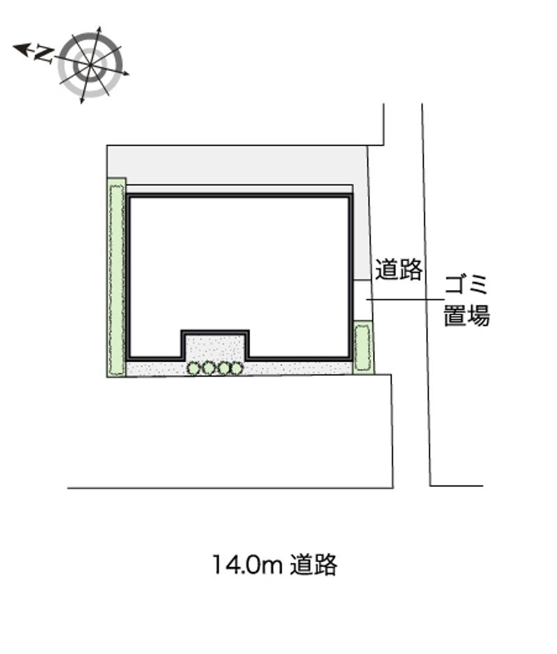 レオネクストＫＥＮ　Ⅱ 配置図