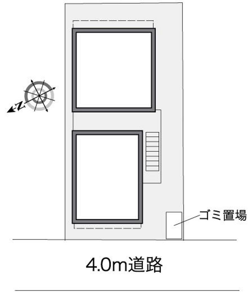 レオパレスけーあい 配置図