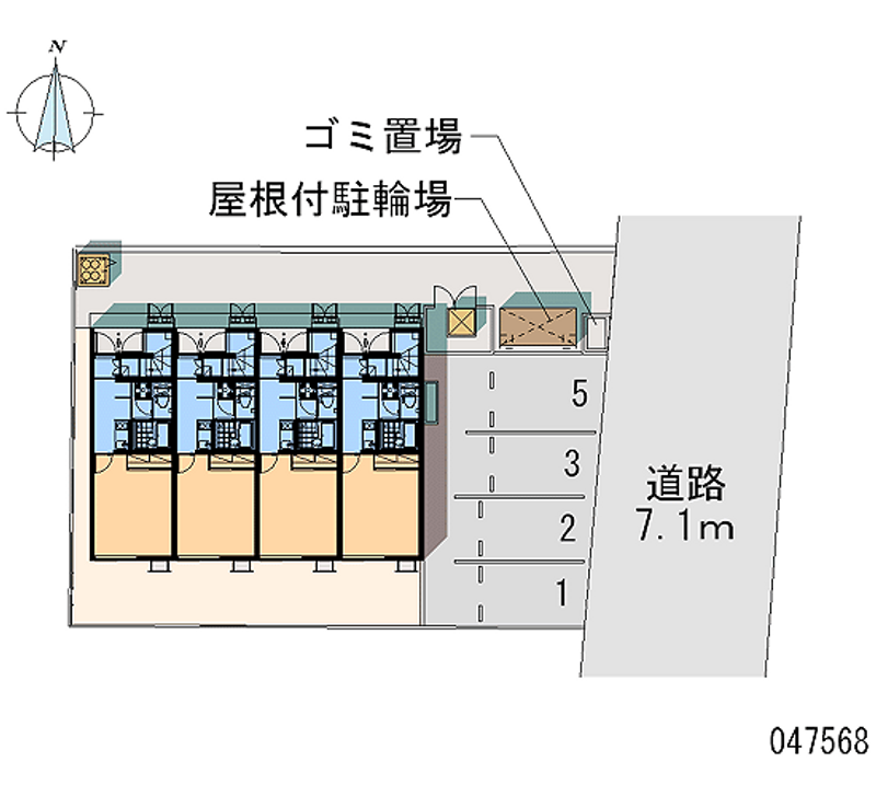 レオネクスト西津田 月極駐車場