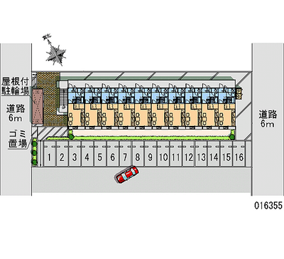 16355 Monthly parking lot