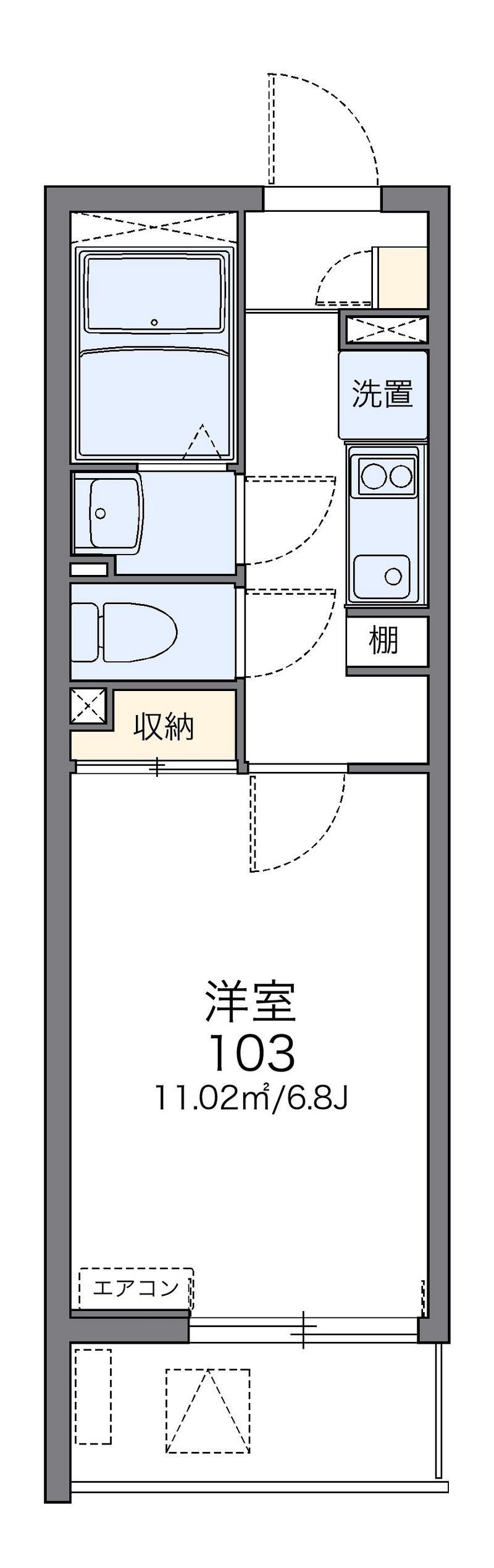 レオネクスト煌めき 間取図