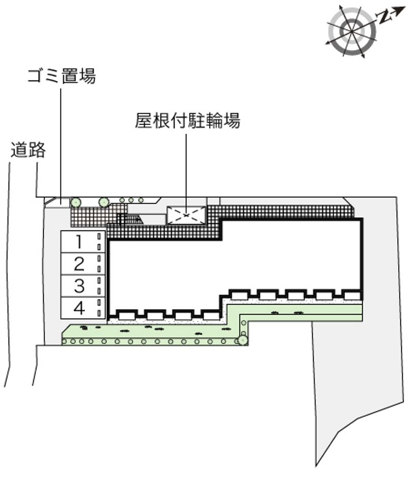 レオネクストグリーンガーデン 配置図