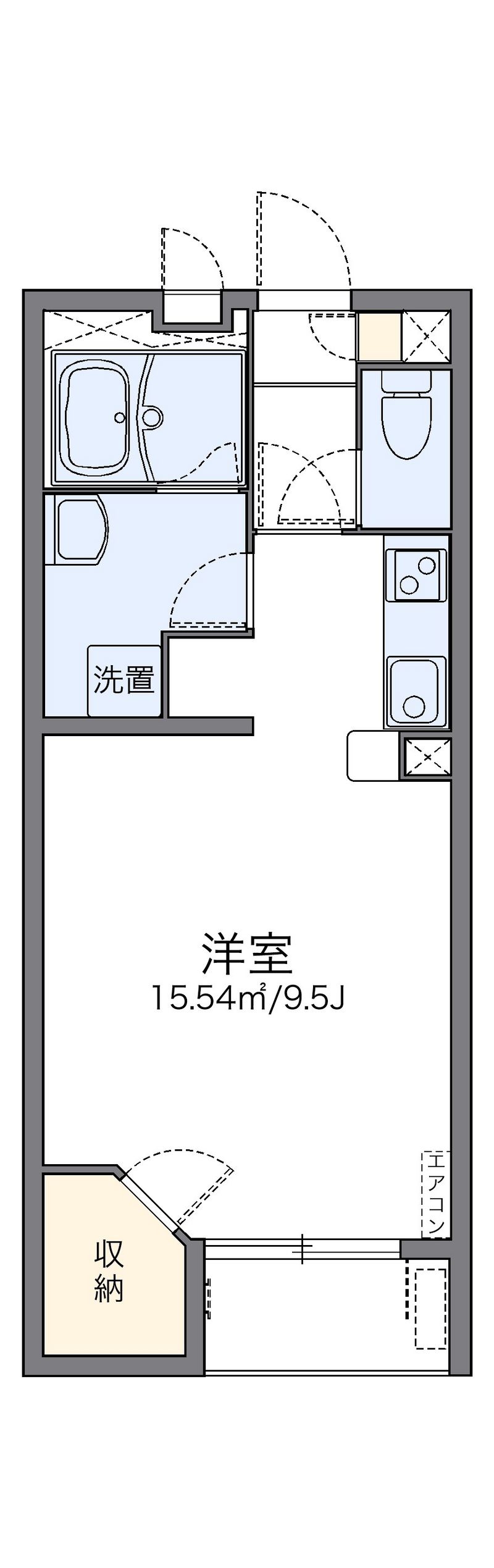 レオネクストＧｒｅｅｎ　ハイツ 間取図