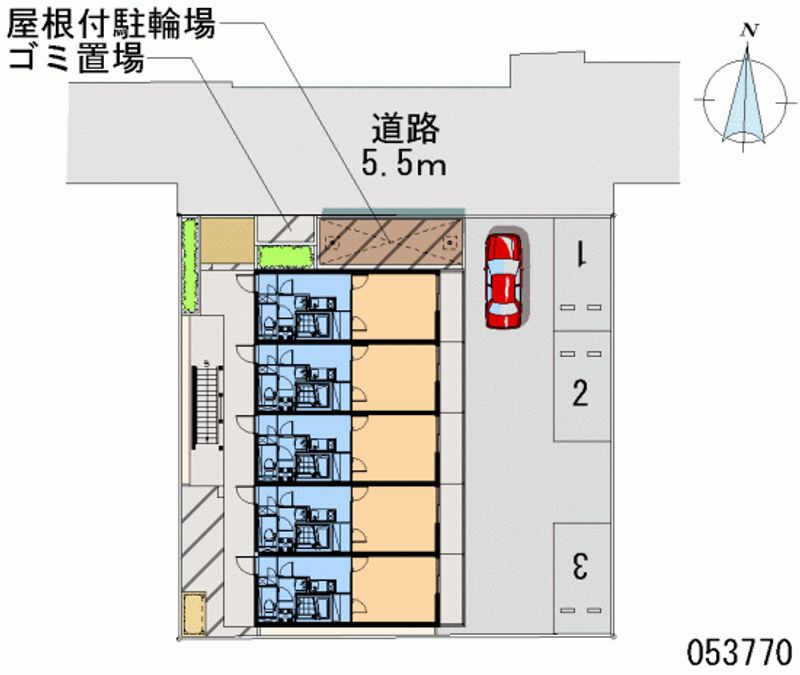 レオネクスト加美北せいわ 月極駐車場