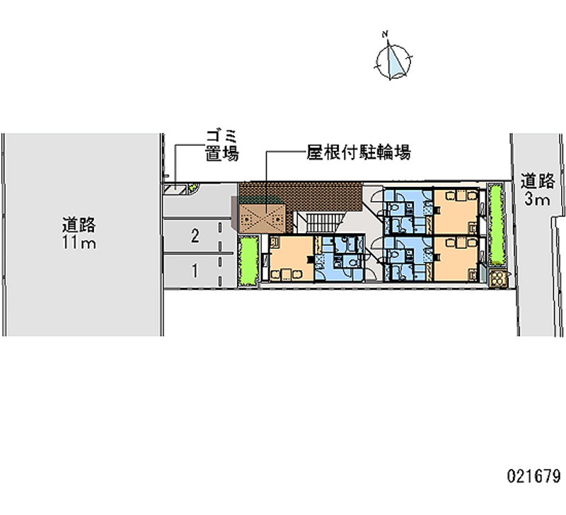 21679月租停車場