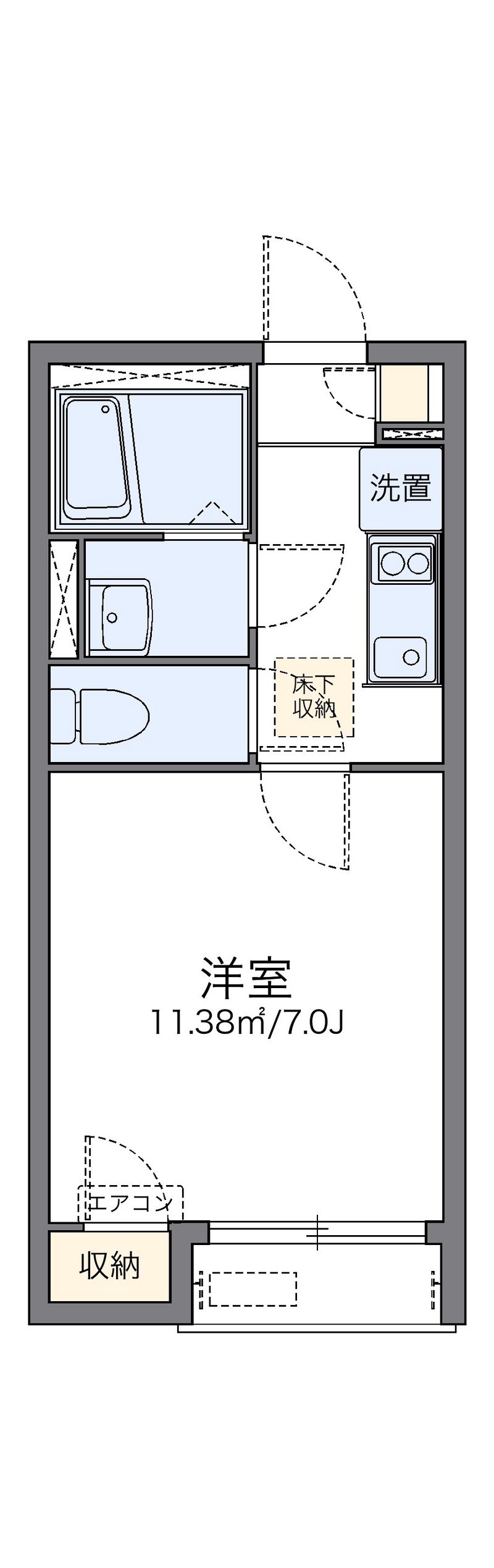 レオネクストＴ＆Ｋ 間取図