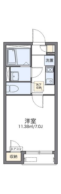 レオネクストＴ＆Ｋ 間取り図