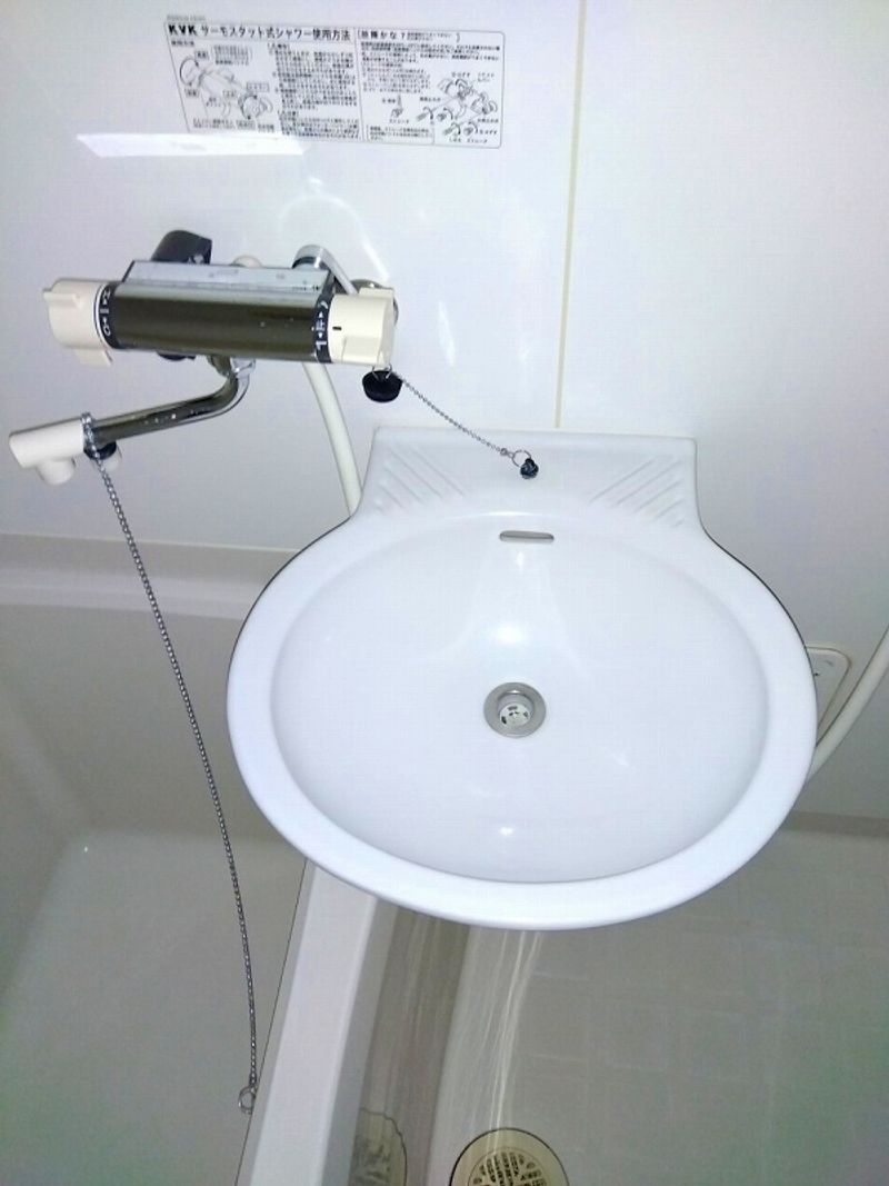 レオパレス１００ 洗面台