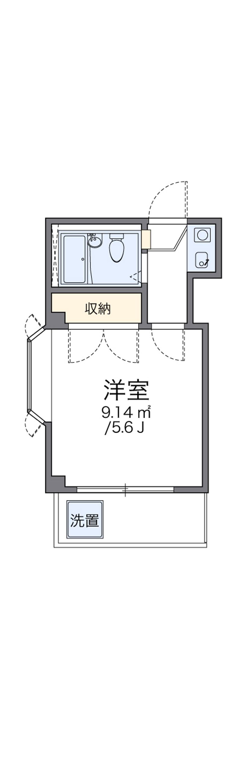 レオパレス春吉 間取り