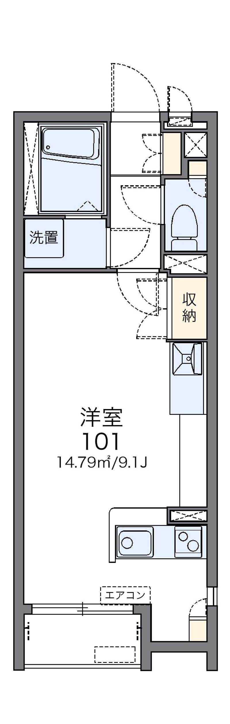 レオネクストステビア 間取図