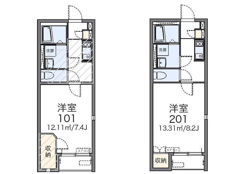 レオネクストメゾンド　クレール 間取図