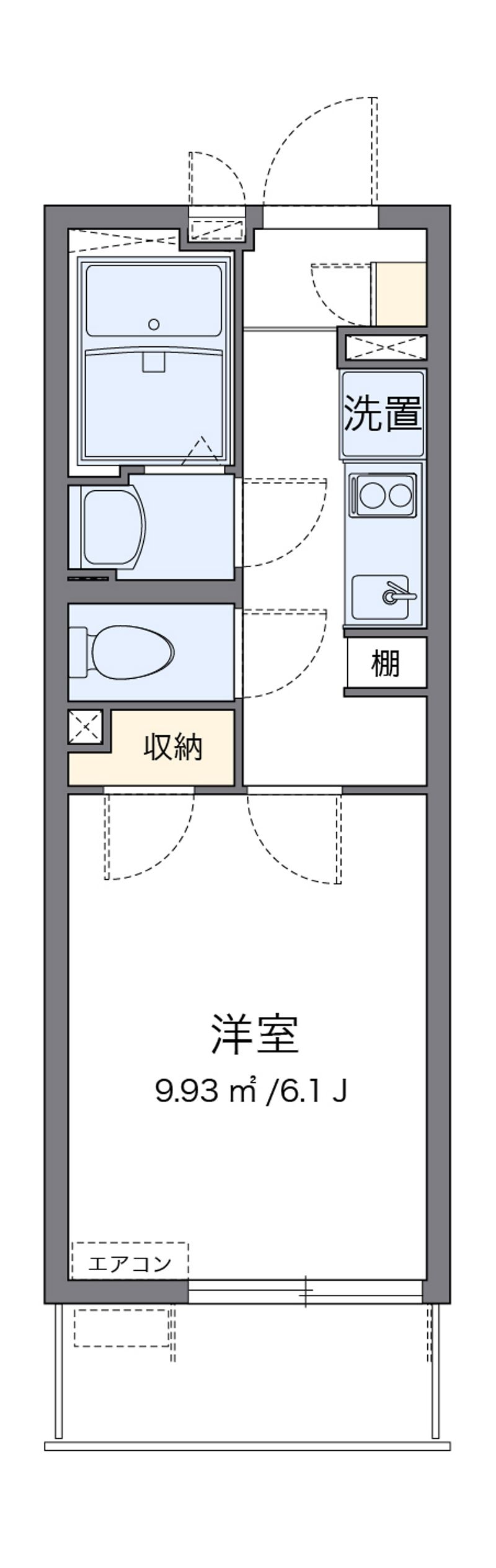 クレイノメトロノーム西川口 間取り