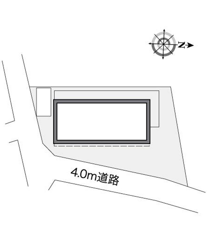 レオパレスメルベーユⅡ 配置図