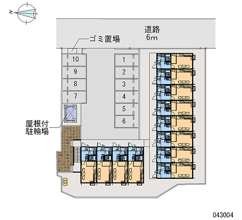 レオパレス浦佐 月極駐車場