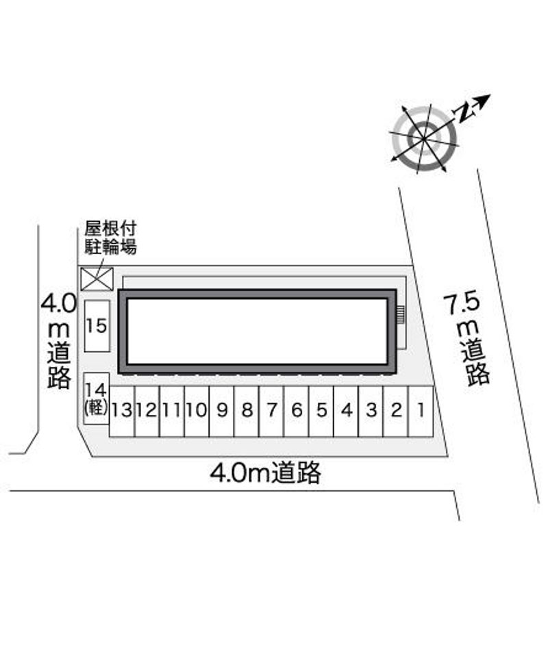 レオパレスプロシード 配置図