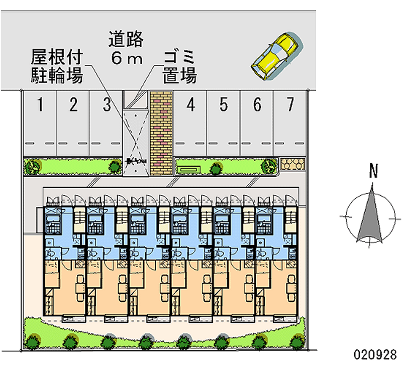 20928 Monthly parking lot