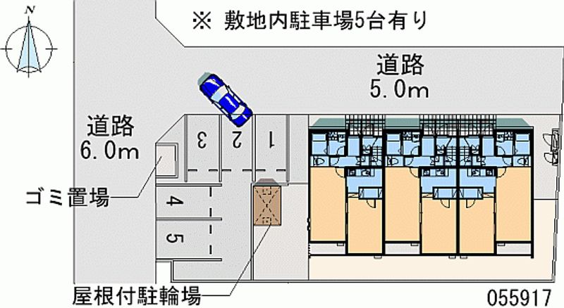 クレイノクオーレ狭山 月極駐車場