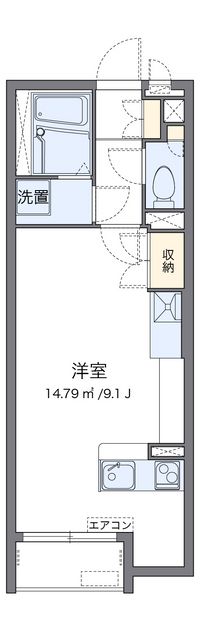 ミランダばう湘南 間取り図