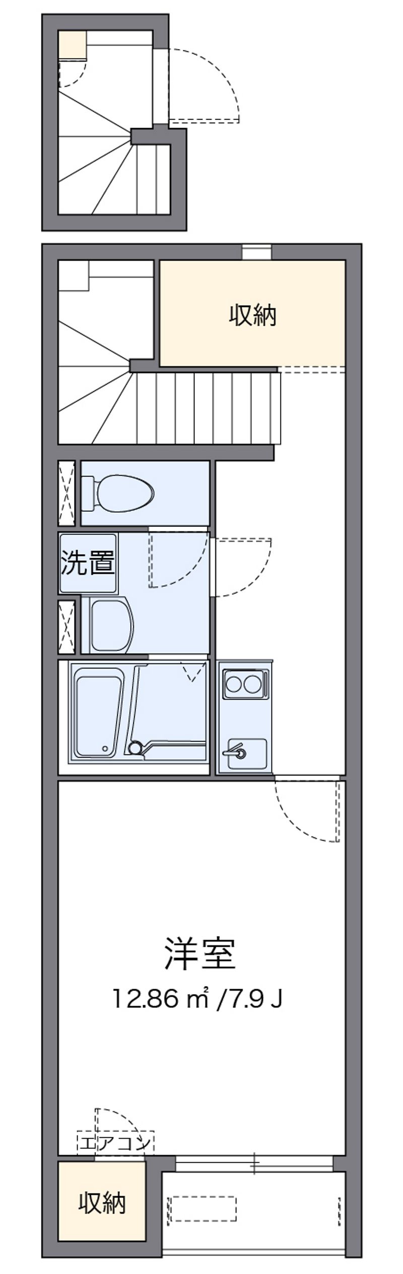 クレイノパピルス 間取り